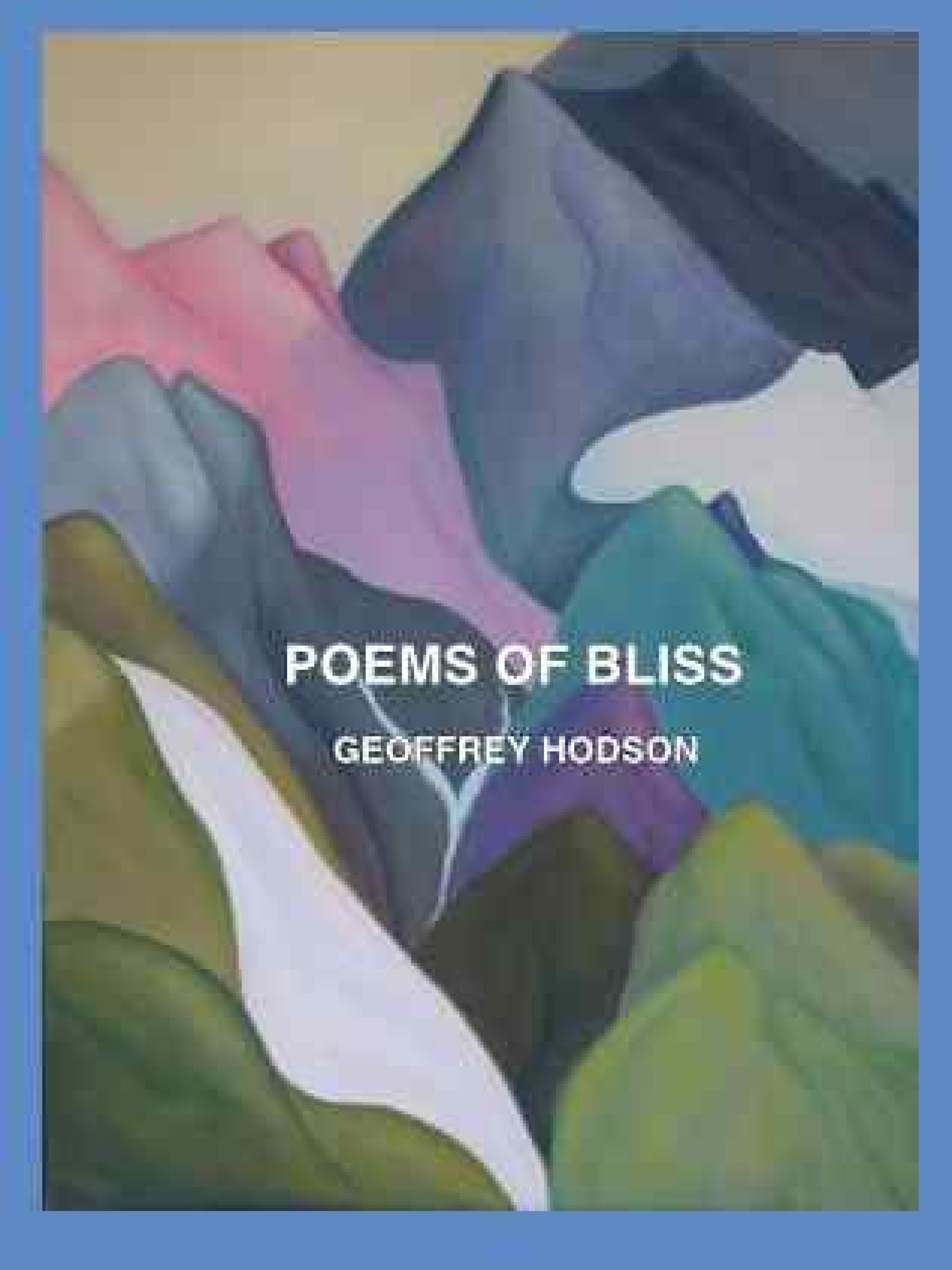 Poems of Bliss front cover 